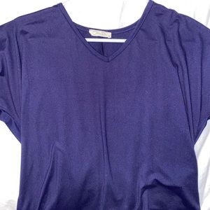 Purple shirt size medium.